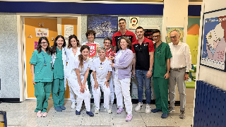 Lube, Balaso e Podrascanin in visita all’ospedale di Macerata